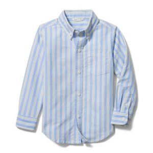 Striped Oxford Shirt in Ocean Air Stripe